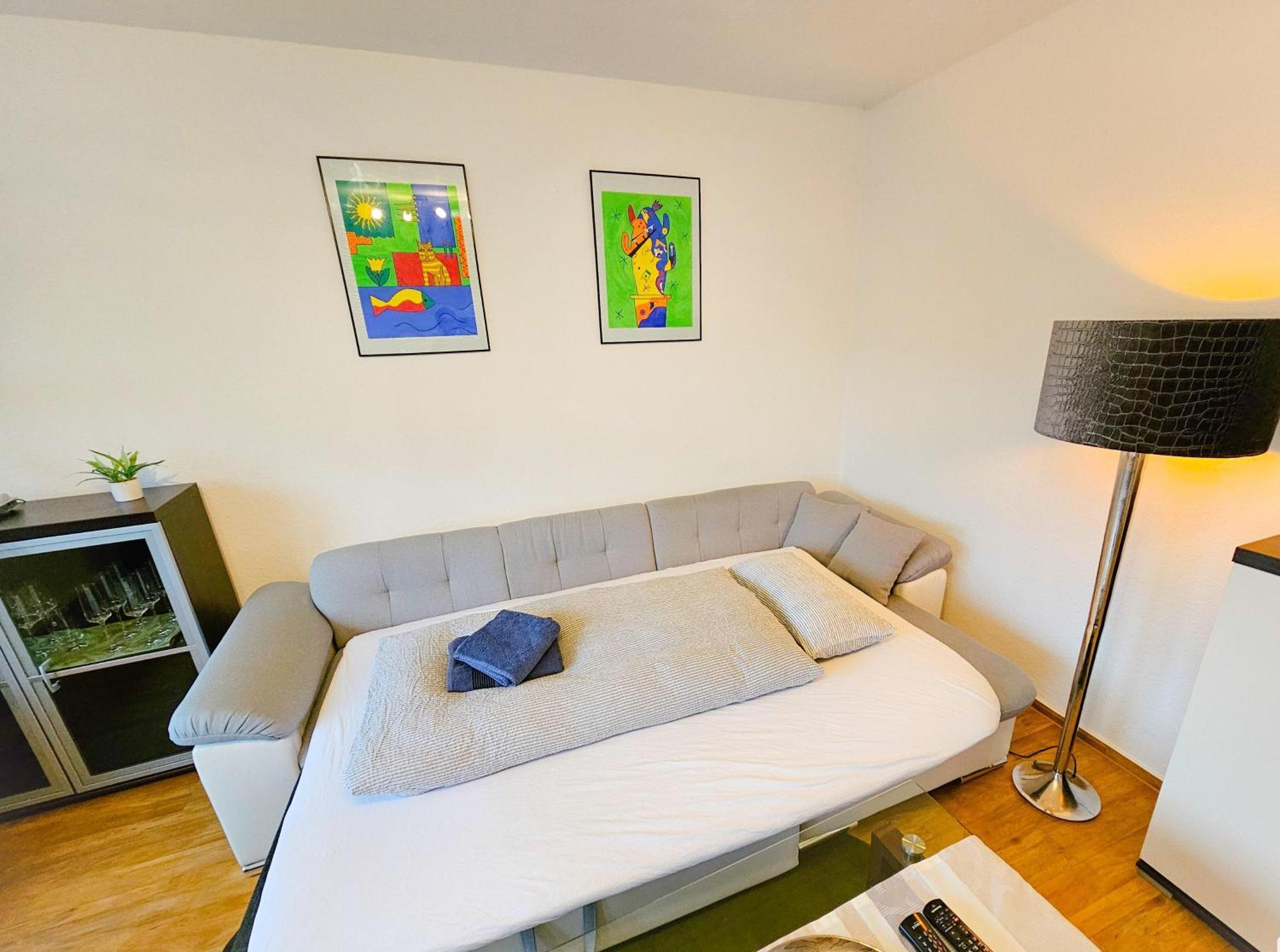 Ecocube Apartment2 Meppen14, Balkon, Kueche, Waschmaschine المظهر الخارجي الصورة