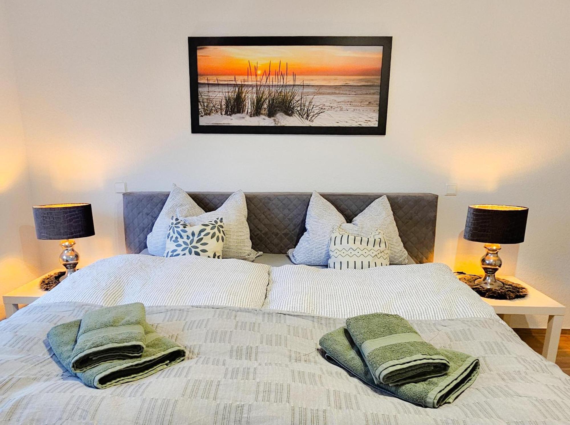 Ecocube Apartment2 Meppen14, Balkon, Kueche, Waschmaschine المظهر الخارجي الصورة
